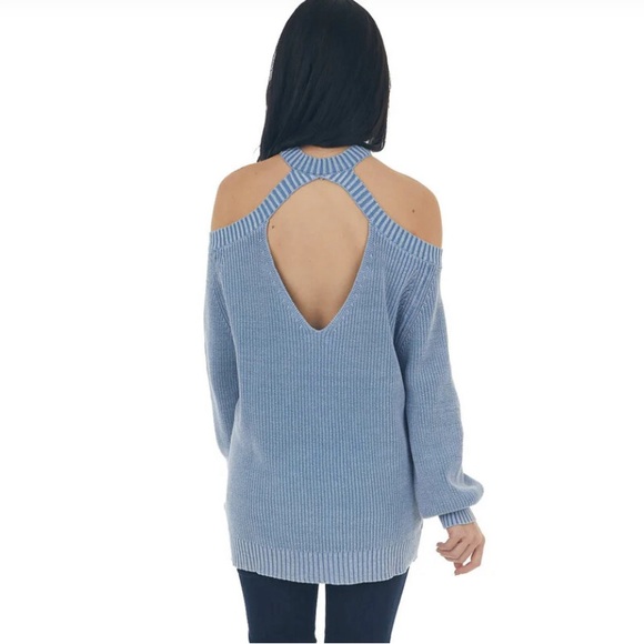 BiBi Off the Shoulder Sweater - Picture 3 of 7
